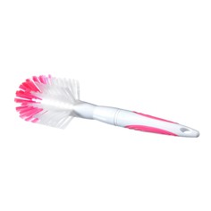 Щётка для мытья бутылочек и сосок Tommee Tippee, цвет: розовый, белый