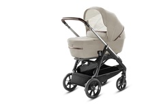 Коляска Inglesina Aptica System Duo 2в1 Cashmere Beige на шасси Black Coffee, бежевый