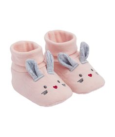 Носочки-пинетки "Зайчик", розовый Mothercare
