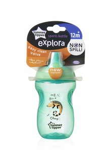 Бутылочка для кормления Tommee Tippee "Explora Sports" 300 мл ,цвет: зелено-голубой