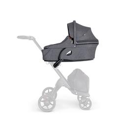 Люлька Stokke Xplory V6 Black Melange, цвет: черный меланж
