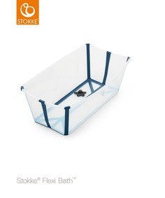 Ванночка складная Stokke Flexi, цвет: синий