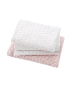 Набор для корзины Mothercare, цвет: розовый