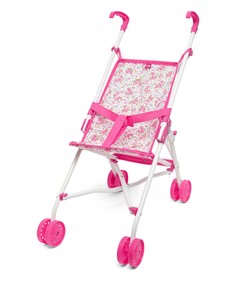 Игрушечная коляска-трость, цвет: белый, розовый Mothercare