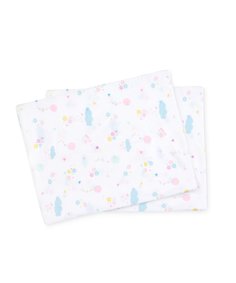 Простыни натяжные Mothercare "Мечты", 2 шт. в упаковке, цвет: белый