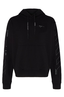 Худи из хлопкового трикотажа Off White
