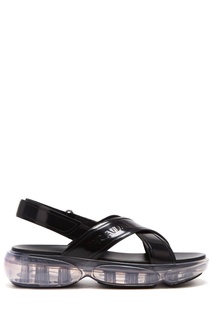 Черные сандалии Cloudbust Prada
