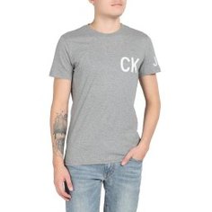 Футболка CALVIN KLEIN JEANS J30J312754 серый