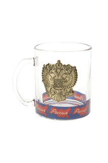 Кружка стеклянная "Россия" Polystar Collection