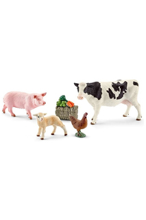 Мои первые животные на ферме Schleich