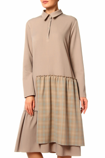 Платье с оборкой Adzhedo