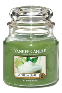 Свеча средняя Ваниль и лайм YANKEE CANDLE