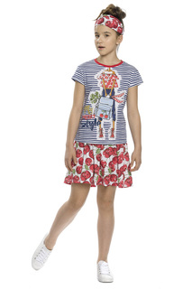 Комплект: футболка и юбка Pelican