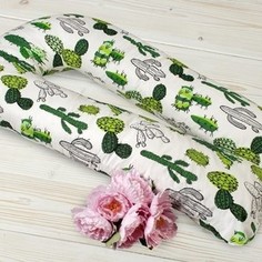 Подушка для беременных AmaroBaby WB U - образная 340х35 (Кактусы)