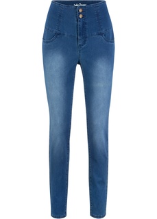 Джинсы стрейч SLIM, корректирующий пояс Bonprix