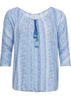 Футболка из материала под деним Bonprix