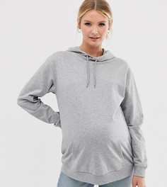Худи серого цвета ASOS DESIGN Maternity - Серый
