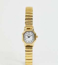 Золотистые восьмиугольные часы с расширяющимся браслетом Limit - Золотой