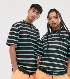 Футболка в полоску COLLUSION Unisex - Белый