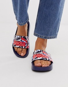 Шлепанцы Puma leadcat - Розовый