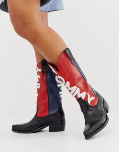 Сапоги в ковбойском стиле Tommy Jeans heritage