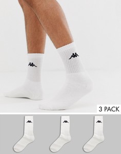 Комплект из 3 пар носков Kappa - Белый