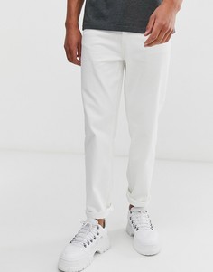 Белые джинсы с завышенной талией ASOS DESIGN - Белый