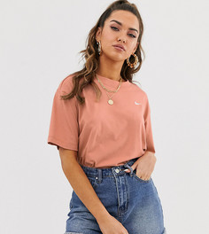 Oversize-футболка с логотипом Nike - Розовый