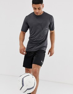 Черная футболка с принтом Puma Football - Черный