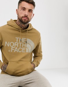 Худи цвета хаки The North Face - Зеленый