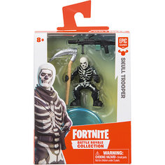 Игровая фигурка Moose Fortnite Skull Trooper c 2 сменными аксессуарами