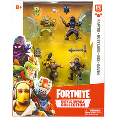Игровой набор Moose Fortnite Raptor & Rust Lord & Rex & Raven, 4 фигурки