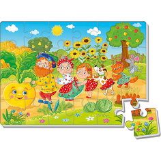 Мягкие пазлы Vladi Toys "Репка", 12 элементов