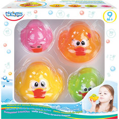 Набор игрушек для ванной ToysLab Bebelino "Уточки-матрешки"