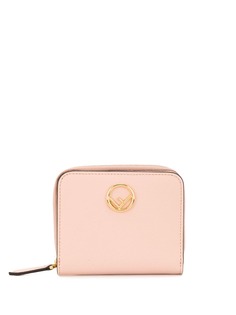 Fendi кошелек на молнии с логотипом
