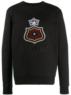 Iceberg толстовка с вышитым логотипом