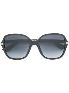 Gucci Eyewear солнцезащитные очки в квадратной оправе