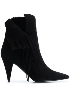 Marc Ellis fringed detail ankle boots