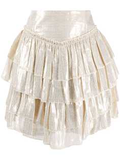 Alice Mccall high-waisted tiered skirt