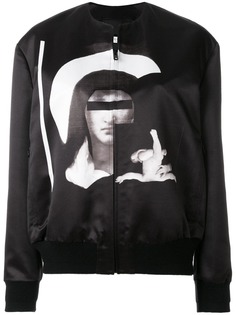 Givenchy куртка-бомбер с принтом Madonna