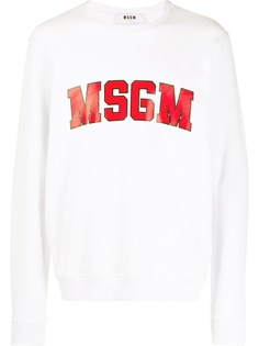 MSGM толстовка с логотипом