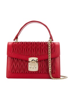 Miu Miu стеганая сумка на плечо Miu Confidential