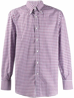 Brunello Cucinelli check fitted shirt