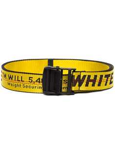 Off-White ремень в стиле индастриал с логотипом