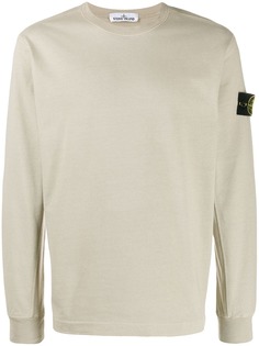 Stone Island compass badge sweatshirt