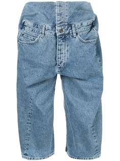 Y/Project джинсовые шорты Y.Project