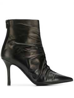 Marc Ellis ruched ankle boots