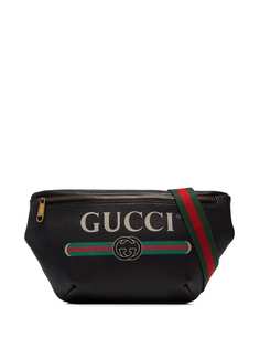 Gucci объемная поясная сумка с логотипом