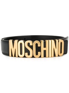 Moschino ремень Letters