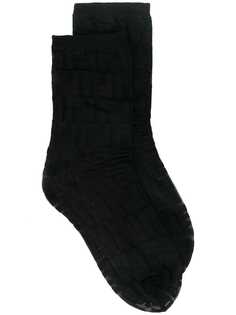 Fendi носки с логотипом FF